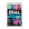 6 Packs: 10 ct. (60 total) Tombow Tropical Palette Dual Brush Pens